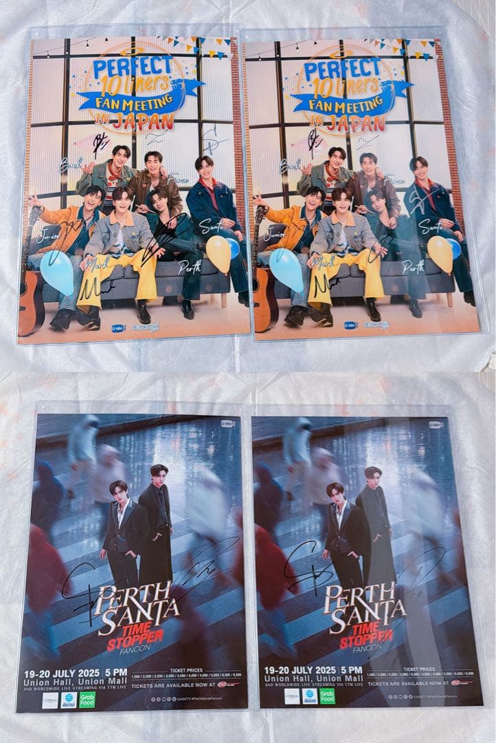 GMMTV PerthSanta サイン入りポスター