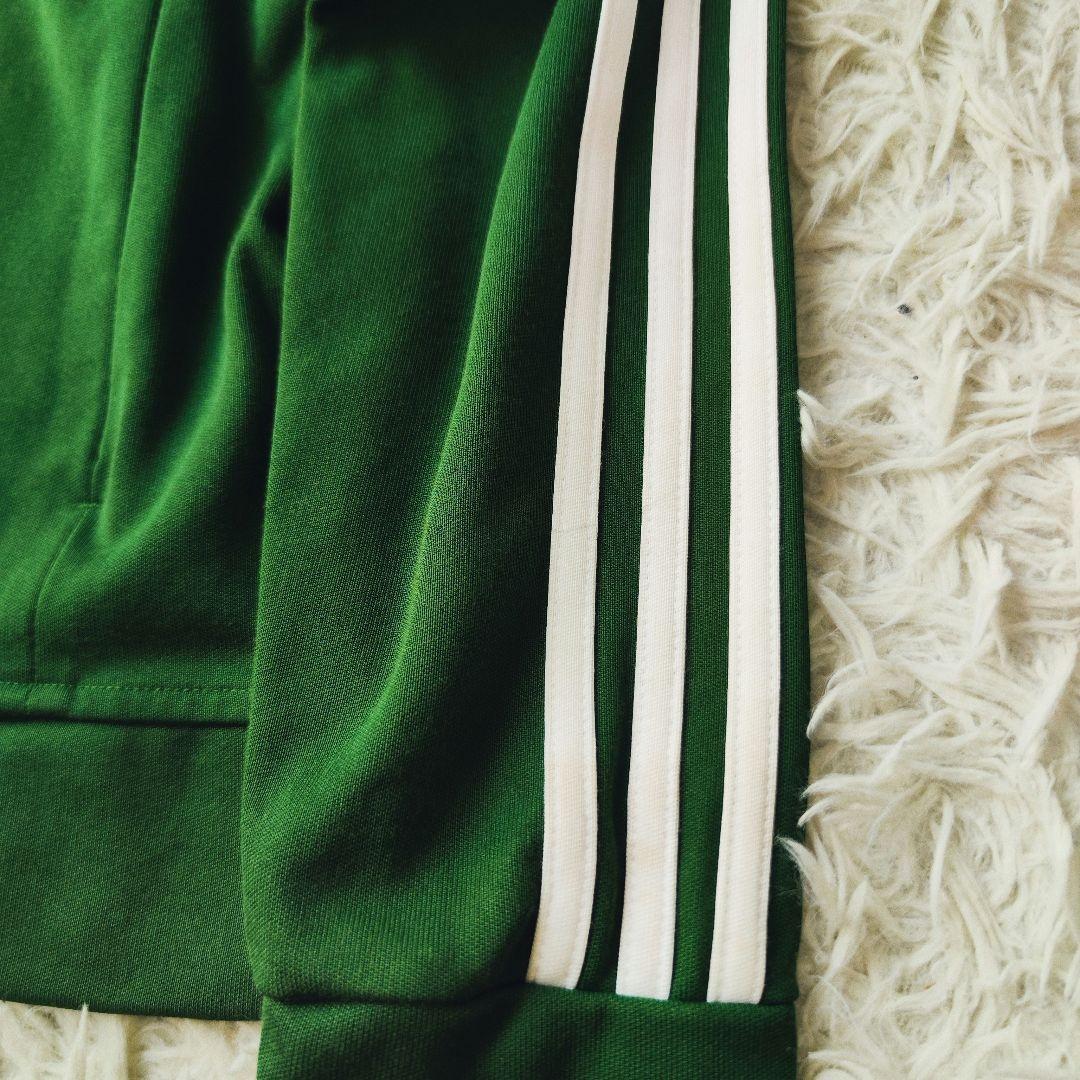 【希少セットアップ】アディダス★トラックジャケット+パンツ S相当 グリーン