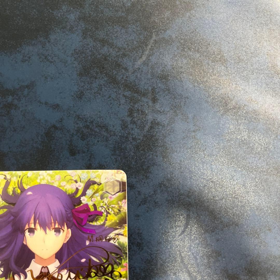 ヴァイスシュヴァルツ　fate presage flower 桜 SP サイン