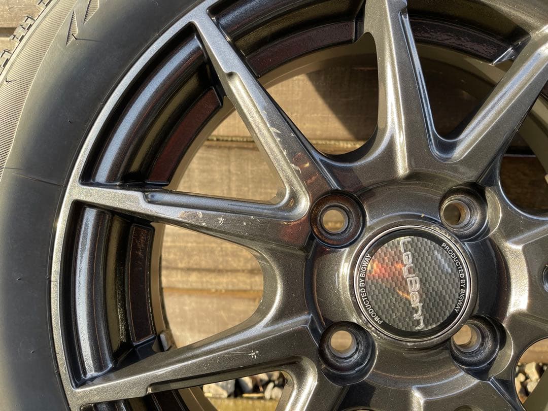 155/65R14スタッドレスタイヤホイールセット