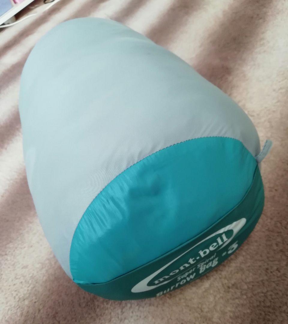 mont-bell　モンベル　 シュラフ　スーパースパイラル　バロウバッグ　♯3