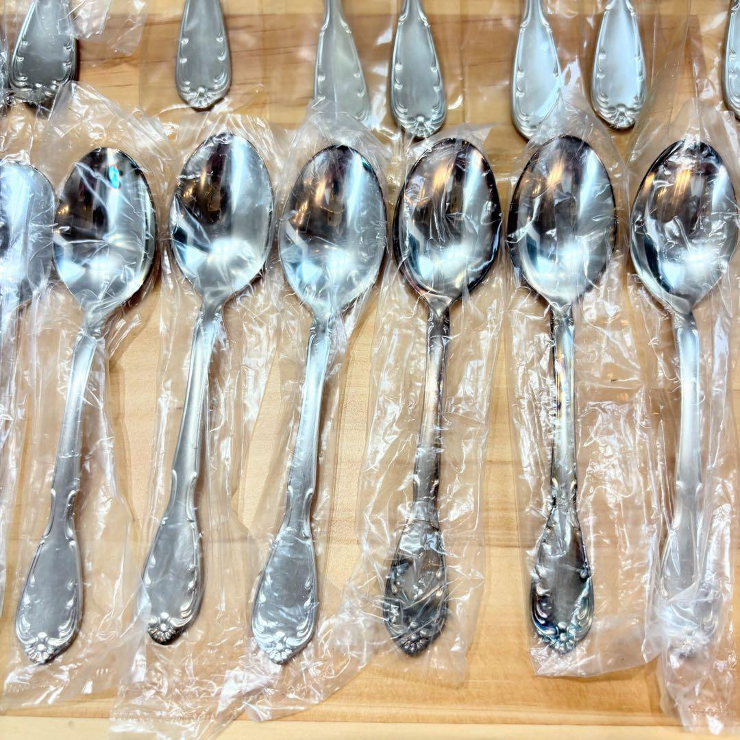 【未使用】ノリタケ カトラリー　スプーン＆フォーク　花柄　49本　大量