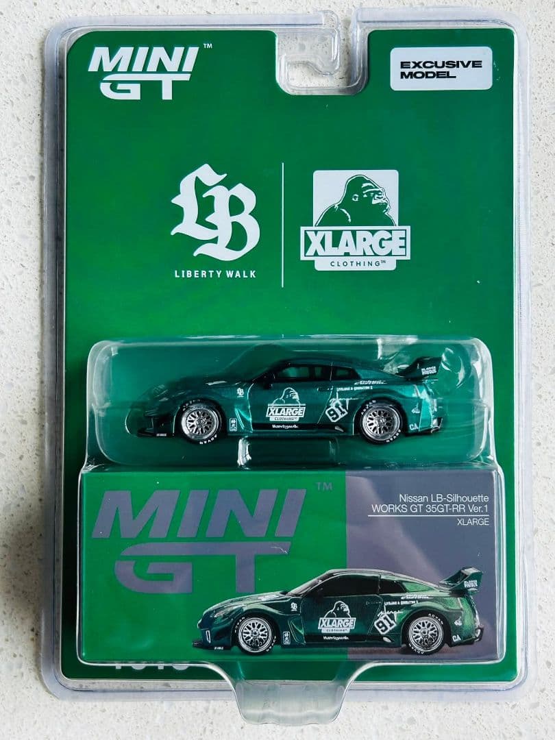 MINI GT Nissan LB-GTシルエットミニカー