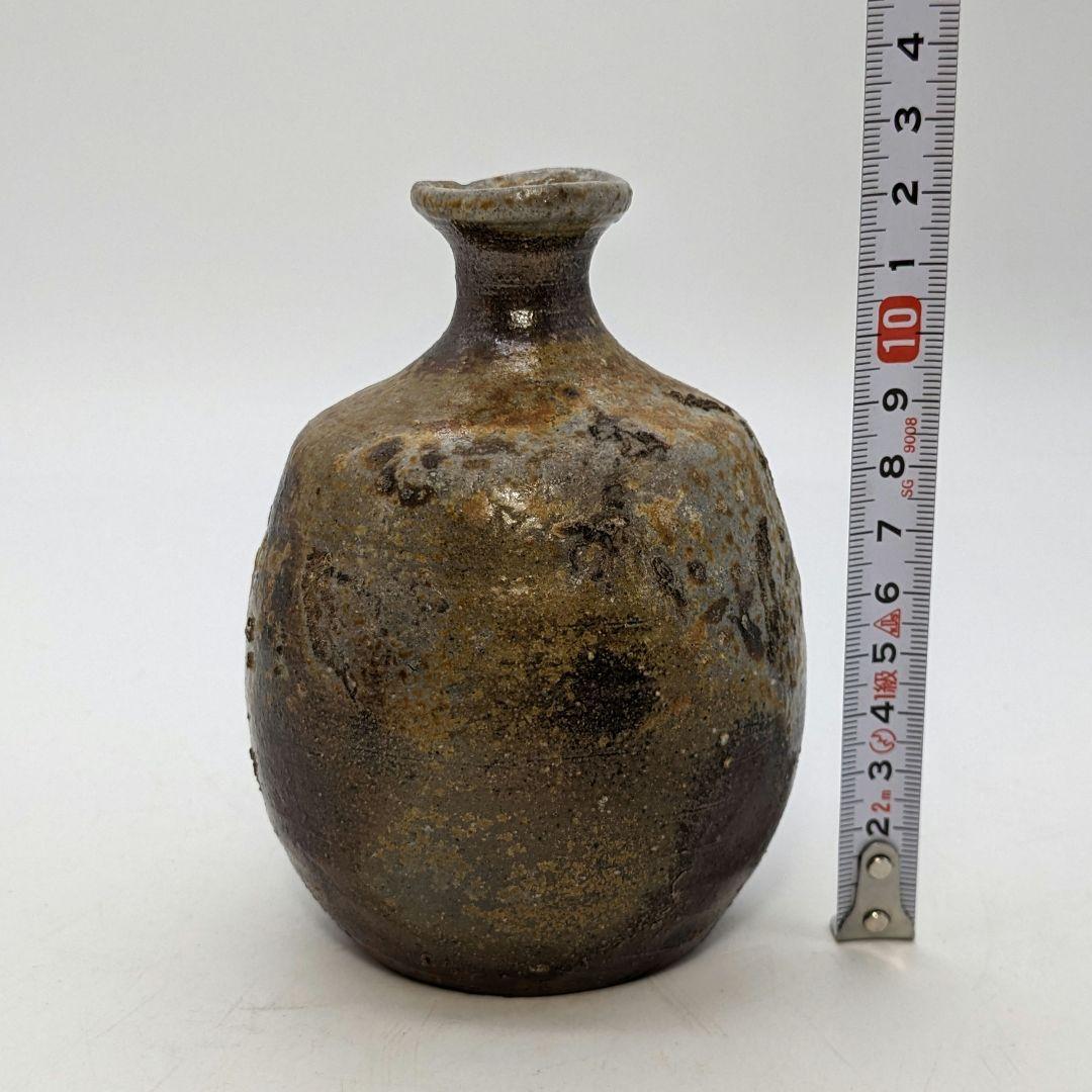 岡山県重要無形文化財 松井與之 備前焼 徳利 合箱 とっくり 酒器 食器 工芸品