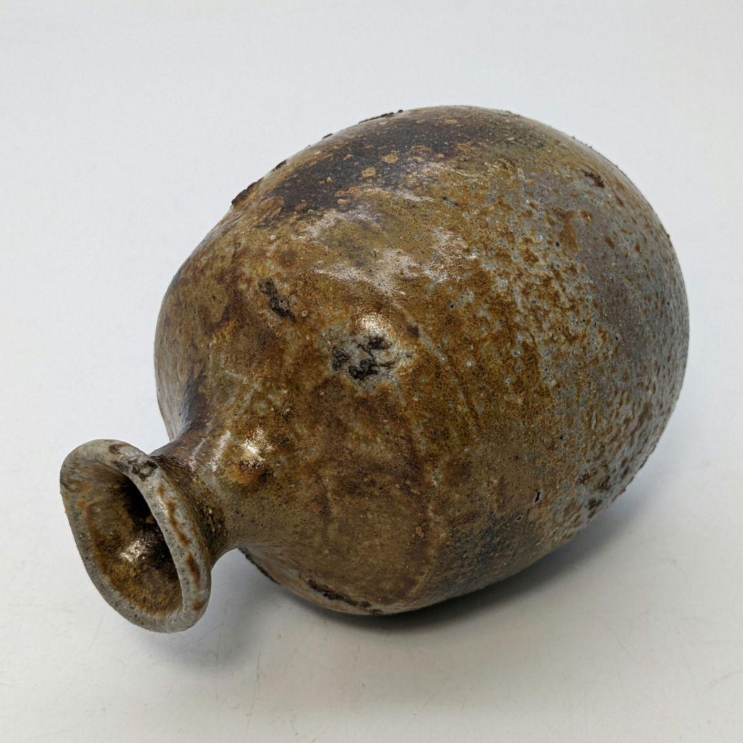 岡山県重要無形文化財 松井與之 備前焼 徳利 合箱 とっくり 酒器 食器 工芸品