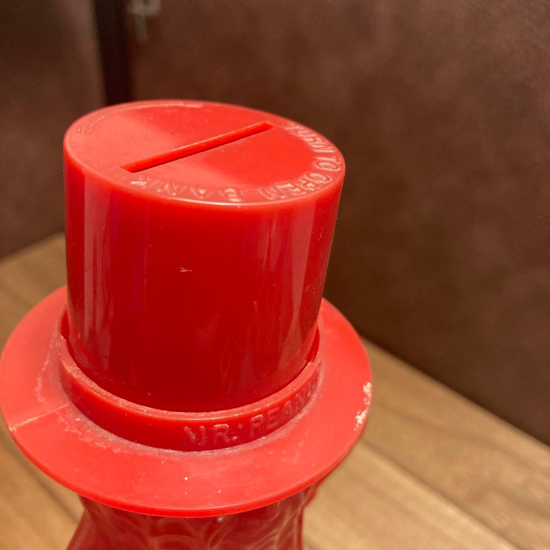 ミスターピーナッツ ビンテージバンク 貯金箱 アドバタイジングフィギュア赤