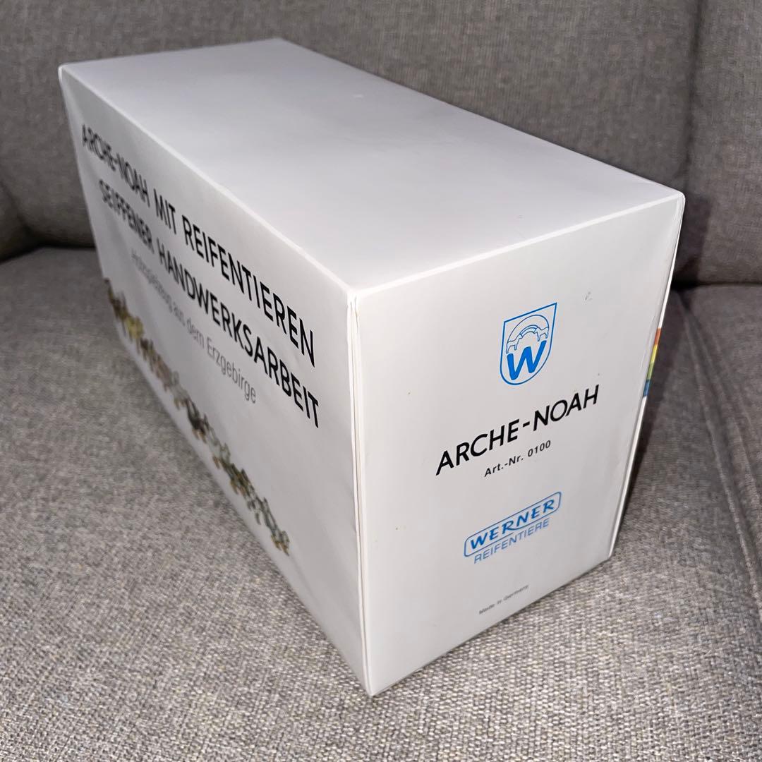 クリスチアン・ヴェルナー　ノアの方舟 木製 置物 ドイツ製