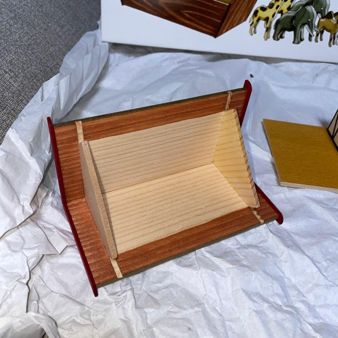 クリスチアン・ヴェルナー　ノアの方舟 木製 置物 ドイツ製