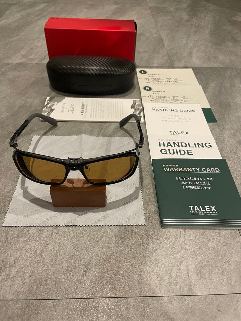 Zeal ジール　SALTO 偏光サングラス　TALEX タレックス　度入り