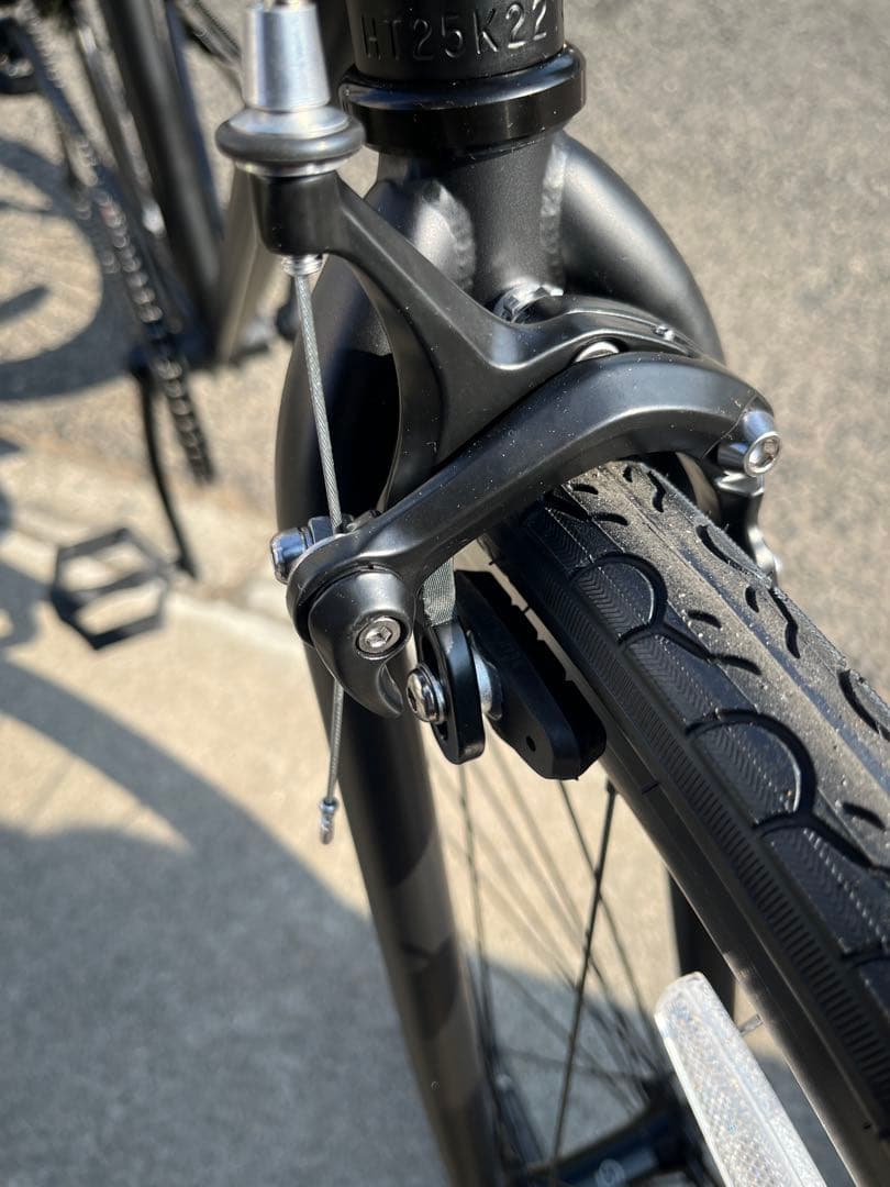 【新車】　クロスバイク　backpacker.snake マットブラック