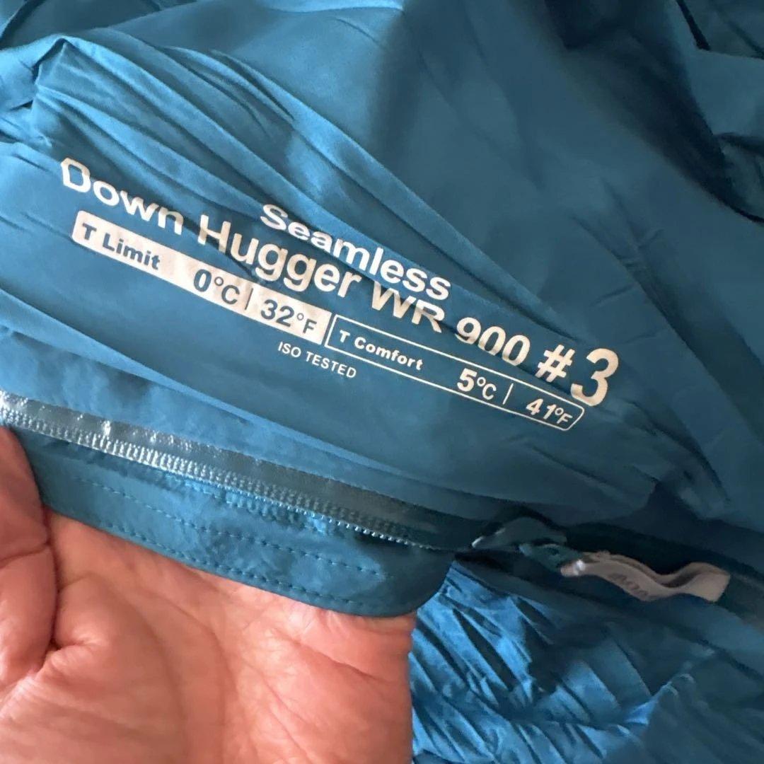 未使用品❗️モンベルドライシームレスダウンハガー900#3ゴアテックス