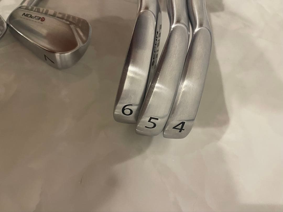 【限定】エポン×ブリーフィング コラボ アイアンセット 4-PW 7本セット