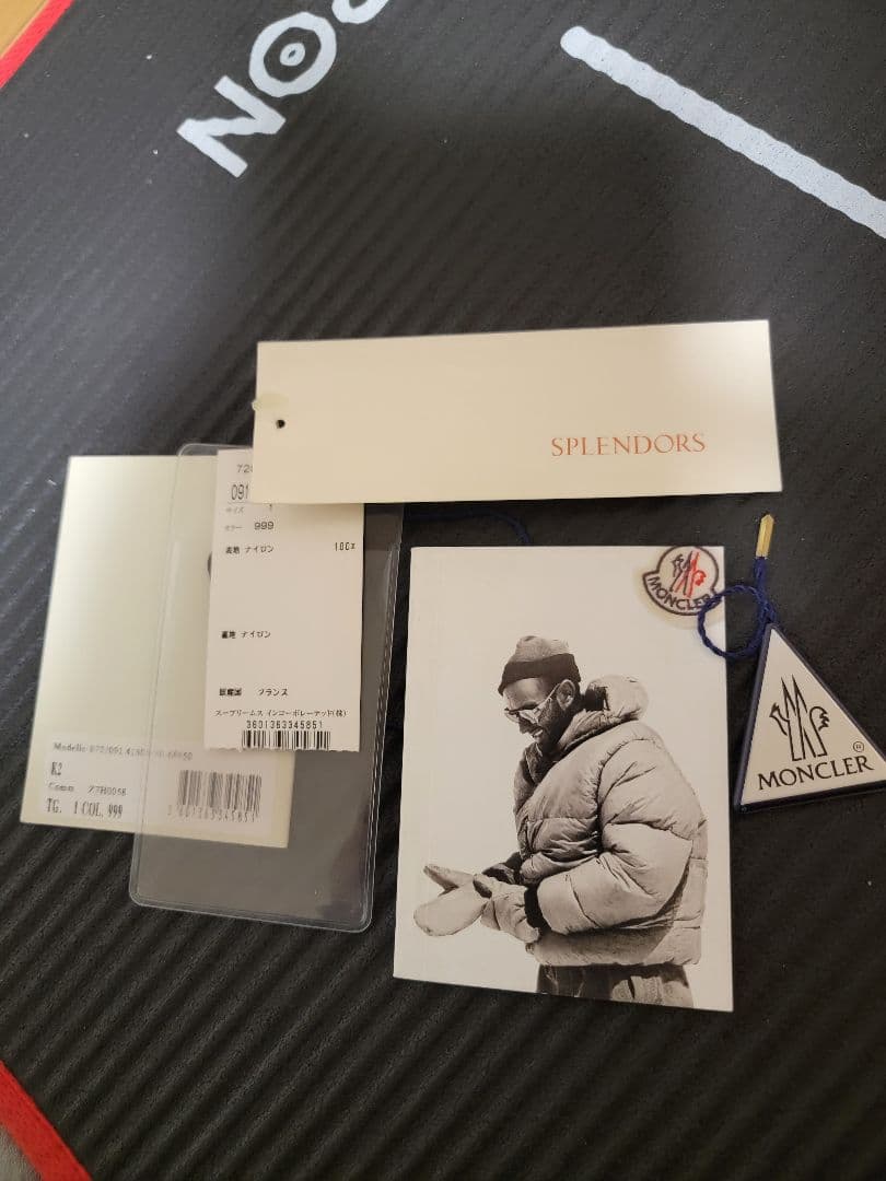 モンクレール moncler K2 ダウンジャケット 黒　ブラック　サイズ1