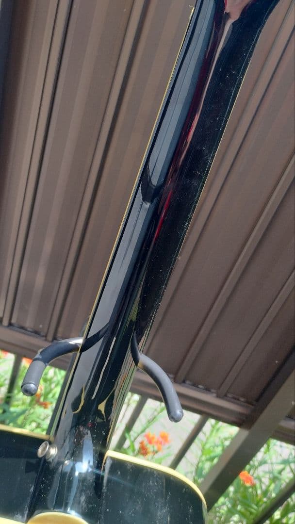 美品 Epiphone DR-100 BK ハミングバード W.P.U付エレアコ