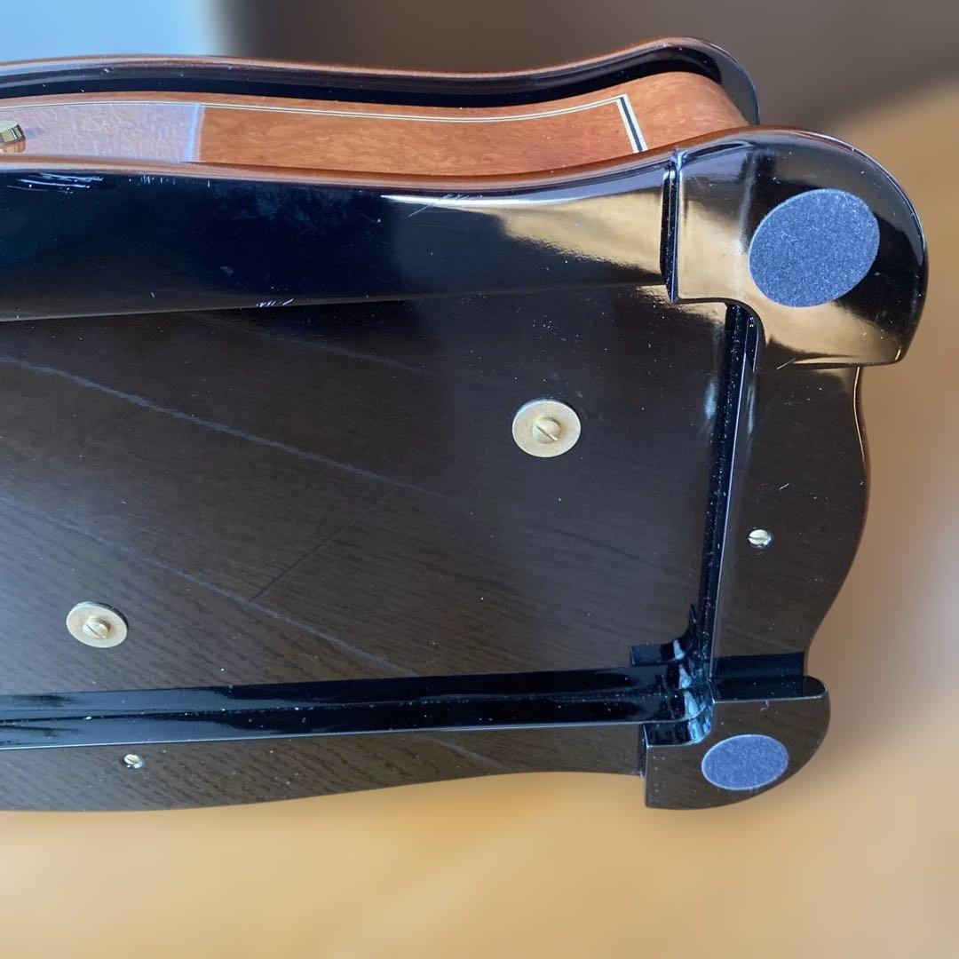 リュージュオルゴール　カノン　144弁　ホワイトローズ　スイス製　廃盤品　希少