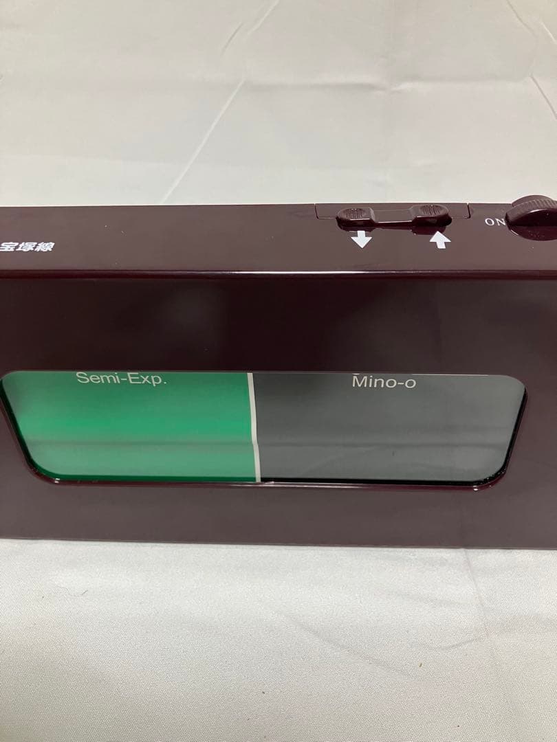 【美品】通販限定品廃盤　電動式阪急電車側面方向幕　動作○