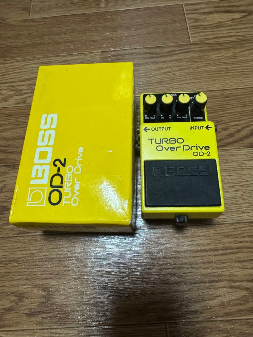 ギター BOSS OD-2 Turbo Over Drive 772600 JAPAN