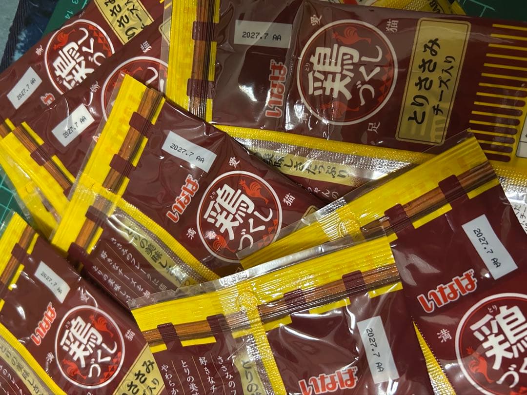 鶏づくし とりささみチーズ入り いなば 猫ウェット (60g×3入り)7パック