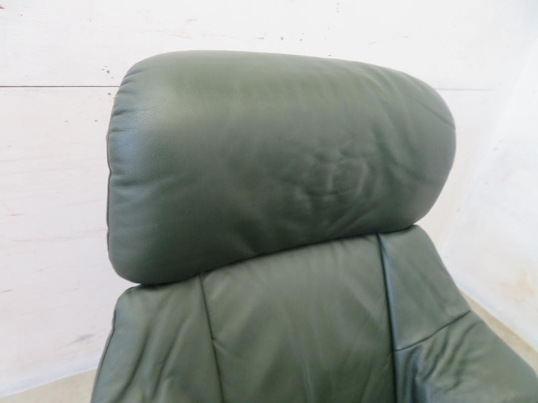 美品■カリモク■本革■ザ・ファースト■RU73■リクライニングソファ■39.4万