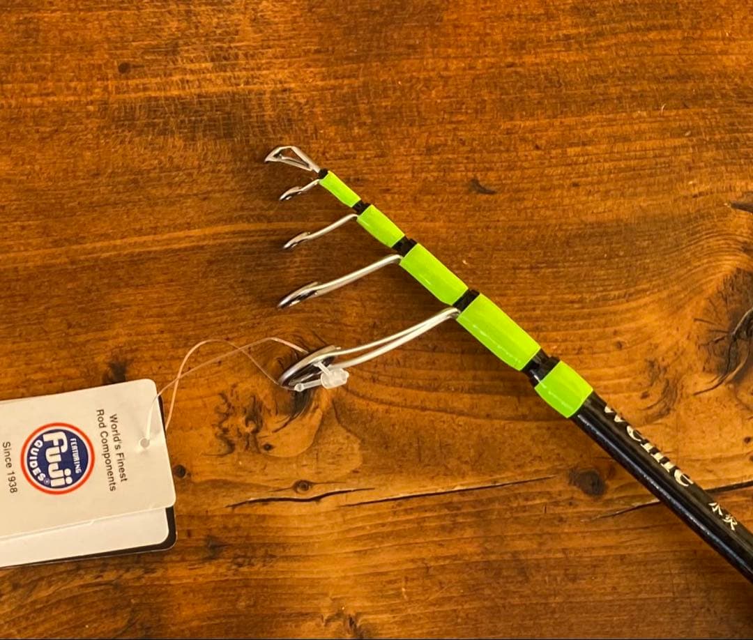 トラウトロッド　5ft6inch スピニングテレスコロッド　渓流釣り　トラウト