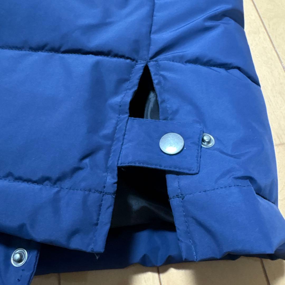 【美品】ルースイソンブラ　サッカーベンチコート150-160 ネイビー紺