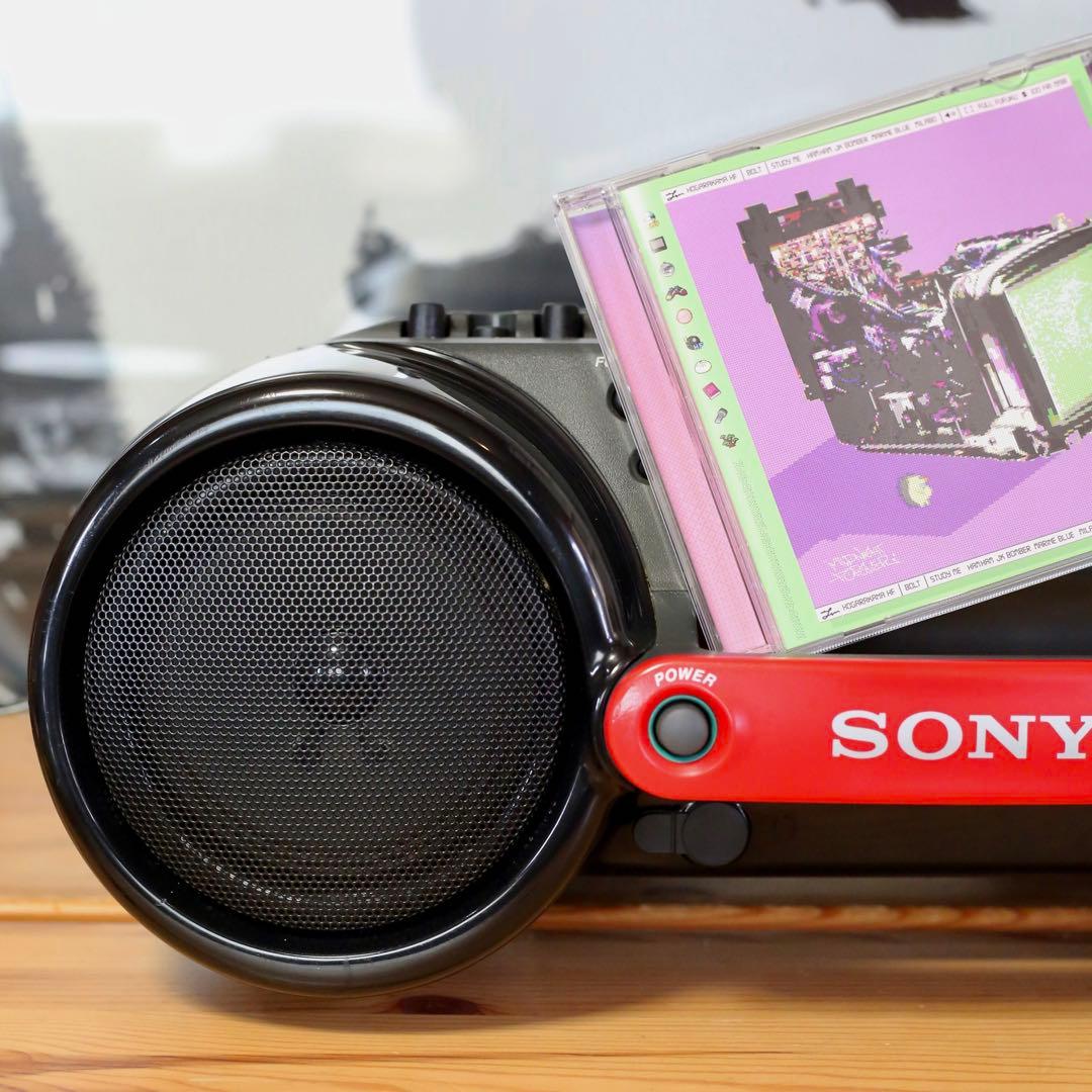 SONY widdit CDラジカセ アダプタ付き