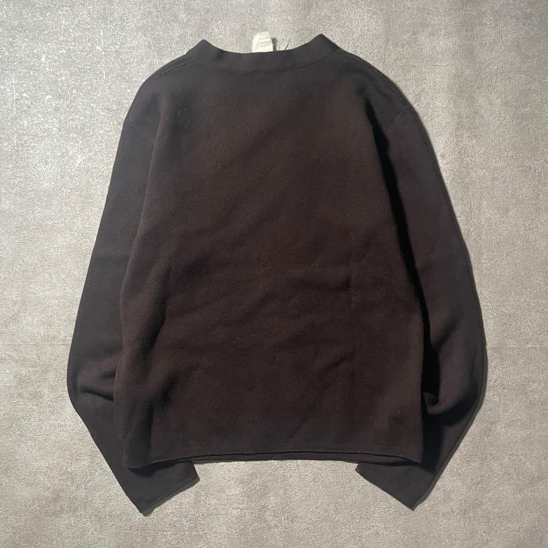 90s agnes b. homme France製 ウール デザインセーター