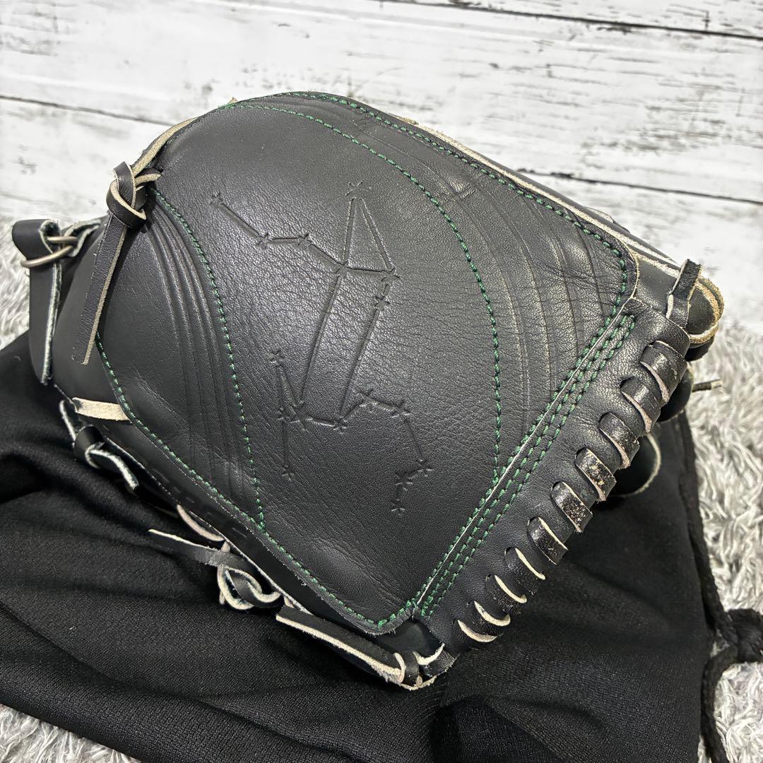 【美品】アシックス ダルビッシュ有モデル 軟式 投手用 グローブ 右投げ 限定品