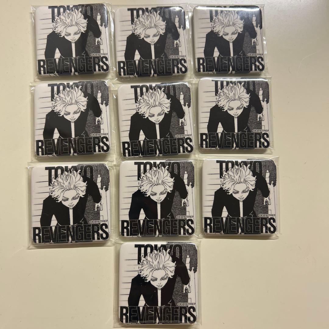 灰谷竜胆 東京リベンジャーズ 東リベ 極彩色 缶バッジ 新体験展 原画展 缶バ