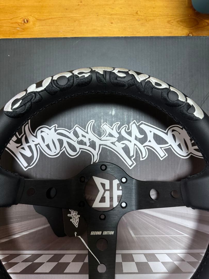 GHOSTEXPD ステアリング　Black & White［2nd］