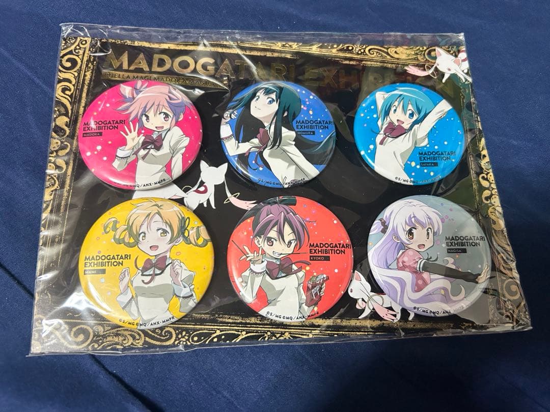 魔法少女まどか☆マギカ MADOGATARI展 缶バッジ 6個セット