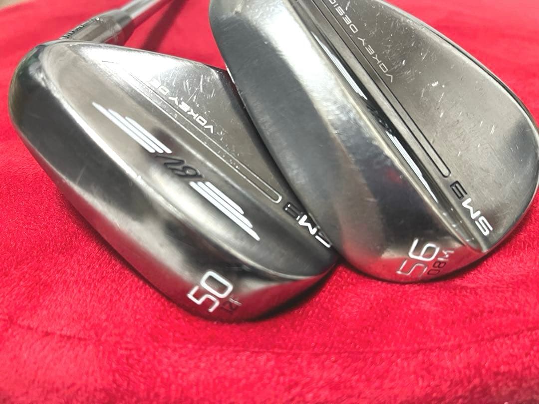 タイトリスト　ボーケイ SM9 ブラッシュドスチール 2本セット❗️