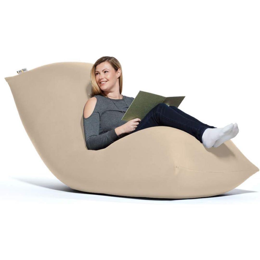 『極美品』yogibo max ヨギボーマックス　 クッション ライトグレー