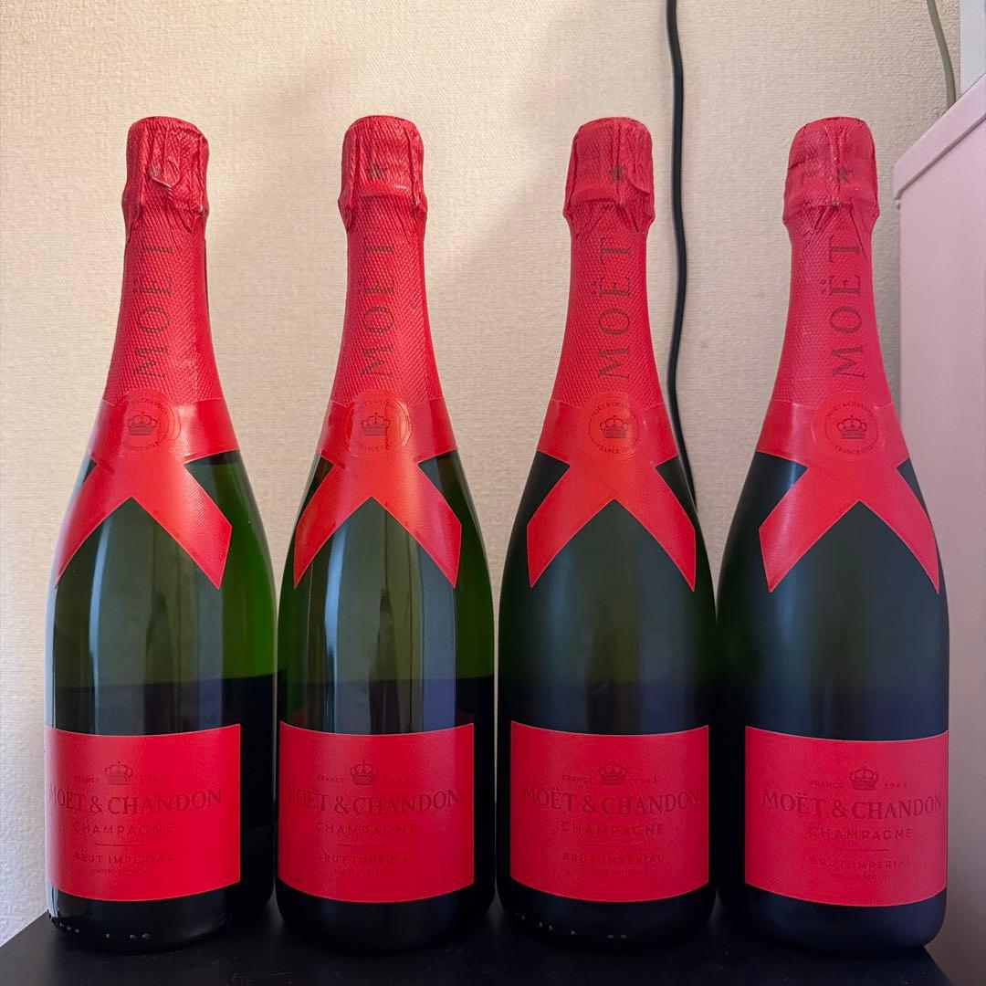モエ エ シャンドン ブリュット アンぺリアル 限定 4本セット