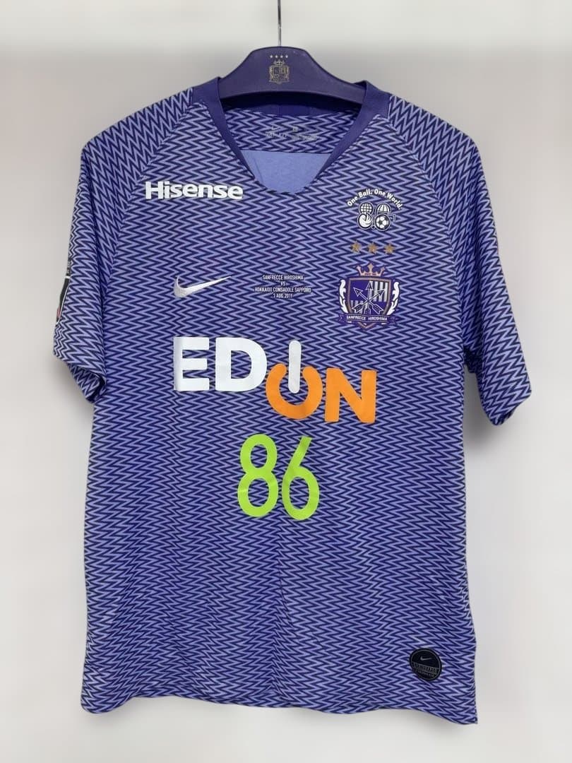 サンフレッチェ広島 ピースユニフォーム 86番 XL