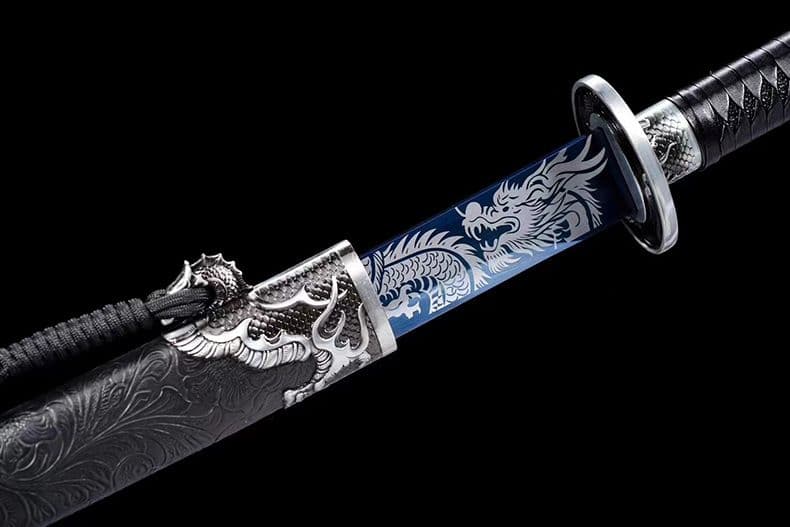 [符龍繍春刀] 繍春刀 牛尾刀 苗刀 手鍛造打 鋼刀 冷兵器 古兵器 武具