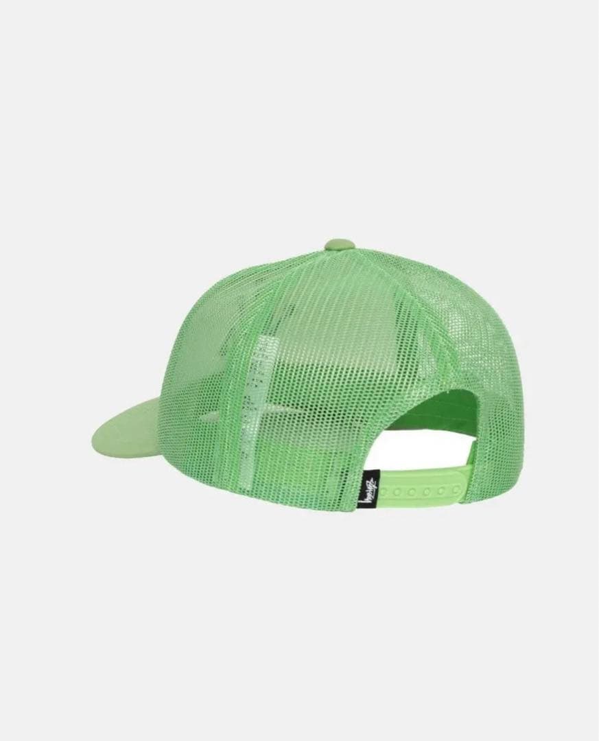 STUSSY CROWN STOCK TRUCKER CAP 緑