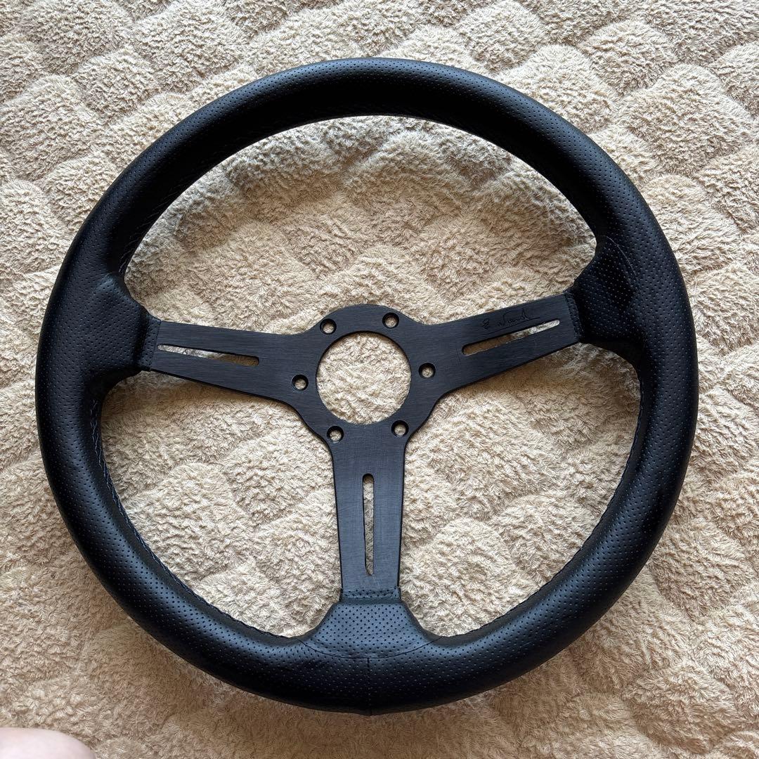 ナルディブラック ステアリングホイール 3本スポーク