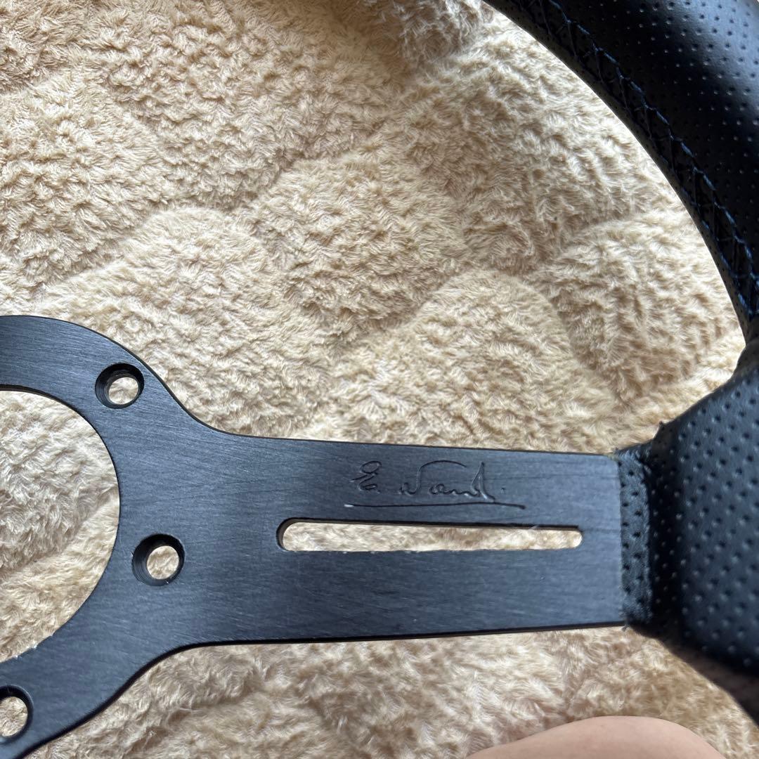 ナルディブラック ステアリングホイール 3本スポーク