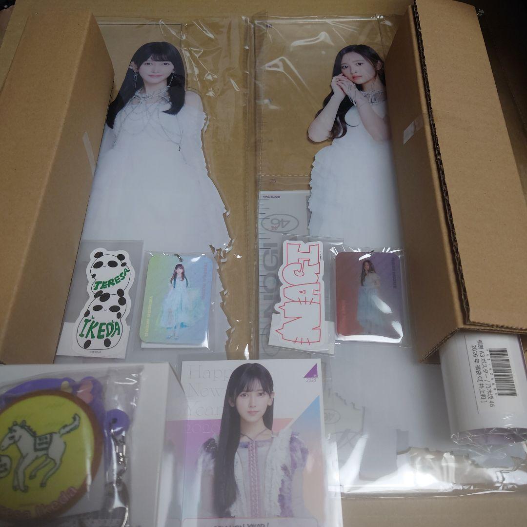 乃木坂46 井上和Cセット池田瑛紗CセットとAから4品