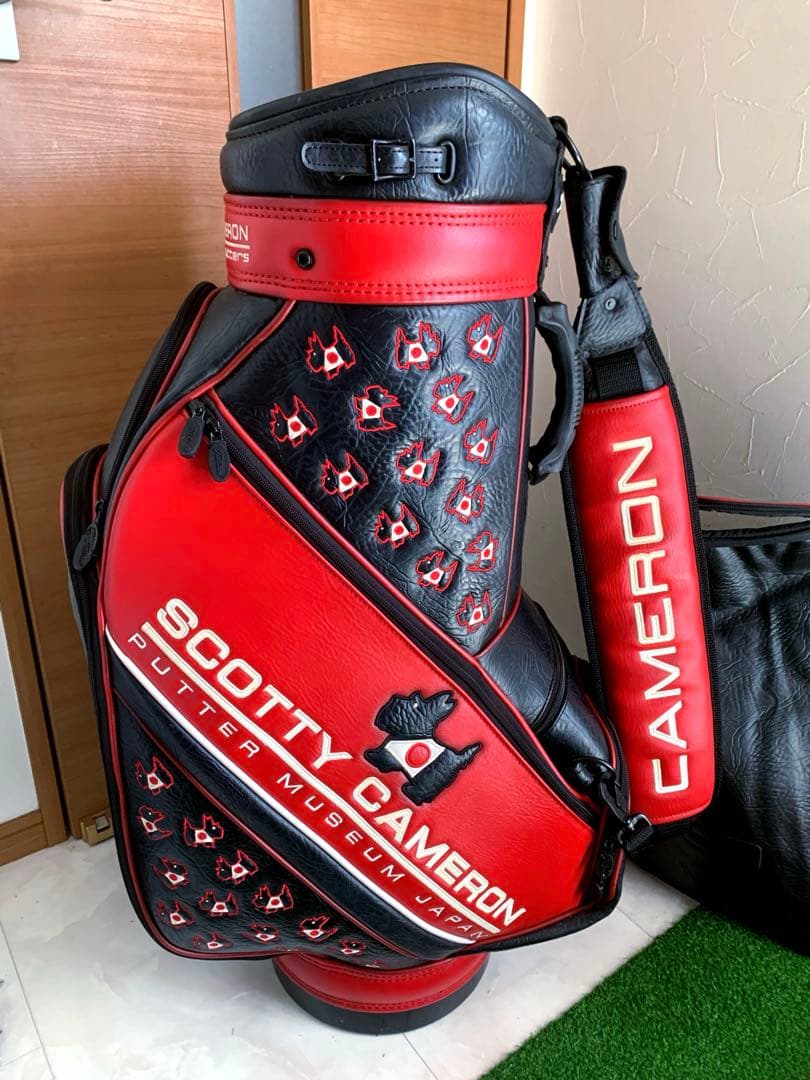 専用超希少　200本限定　スコッティキャメロン　スタッフ　キャディバッグ　ドッグ