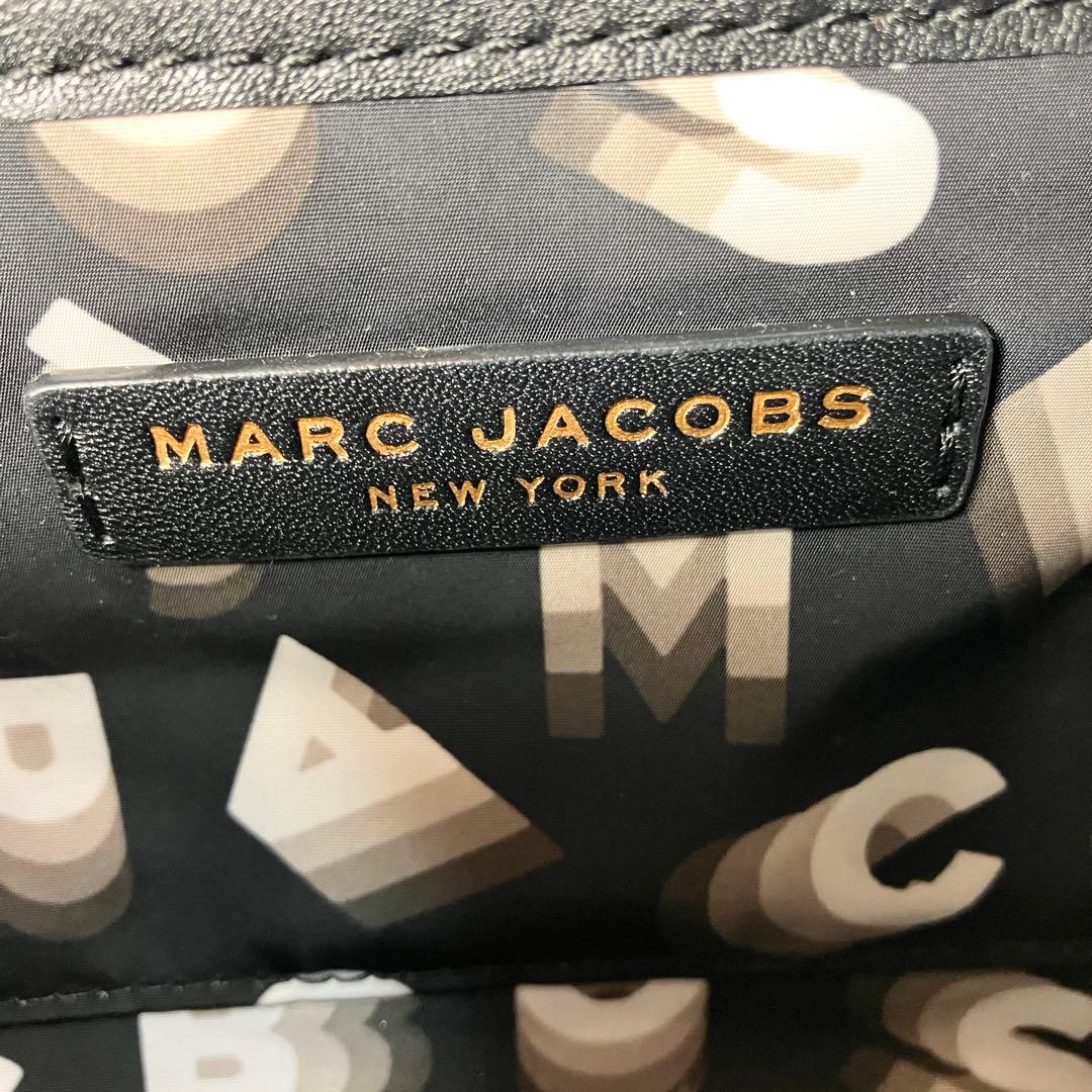 【美品】マークジェイコブス ＊カメラバッグ レザー ブラック