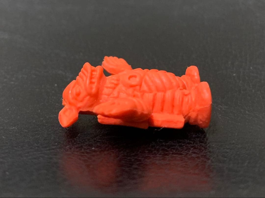 ウルトラ怪獣消しゴム　バイブ星人（橙色）　ポピー　当時物　希少　昭和レトロ