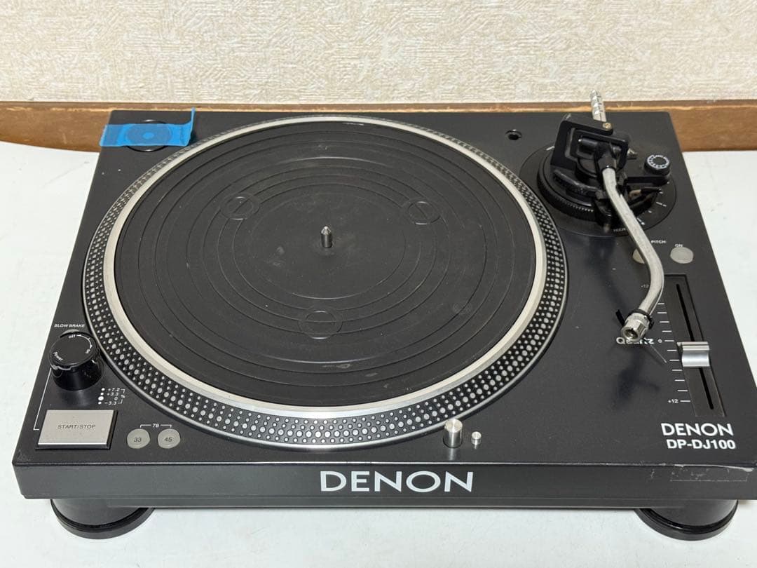 ジャンク品 DENON ターンテーブル DP-DJ100