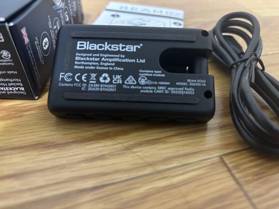 新製品　blackstar beam solo