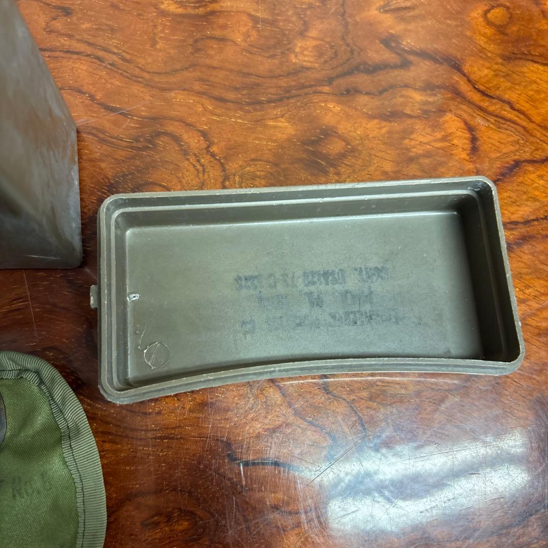 オリーブグリーン ポーチ 2個セット　0205o226