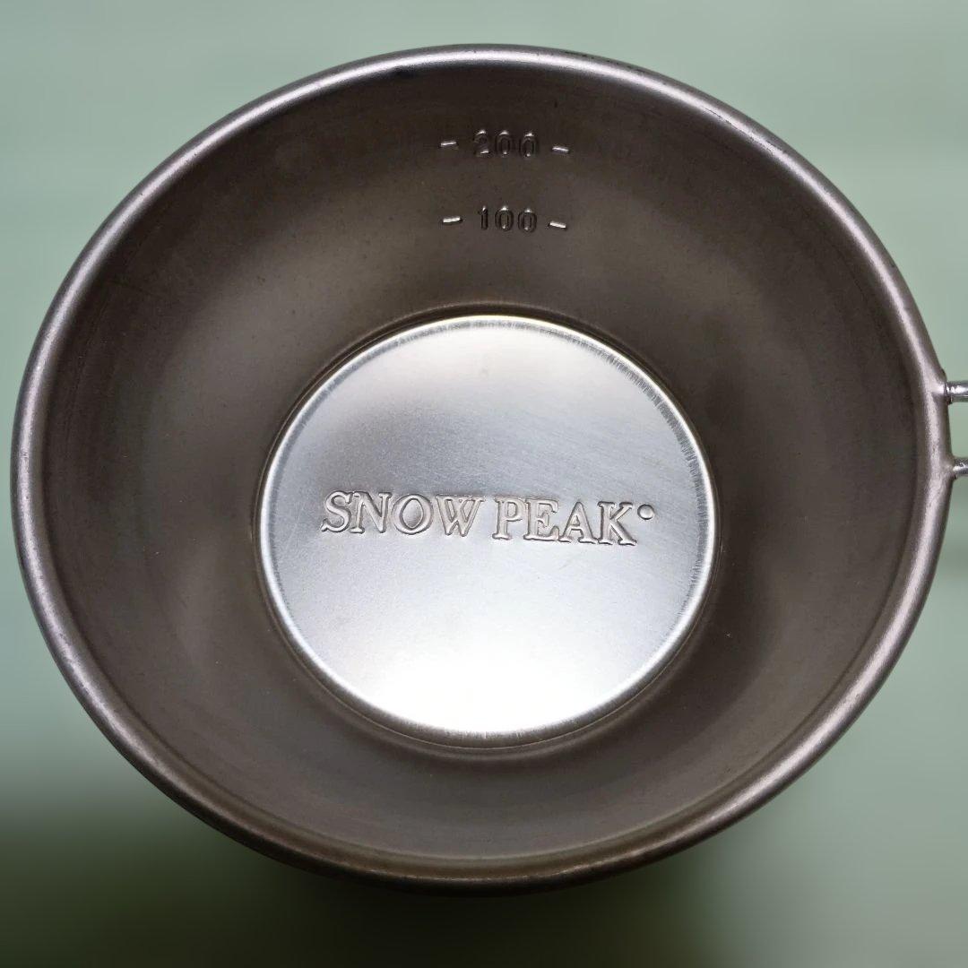 90年代  PEAK 旧ロゴ ランダーチタンカップと シェラカップ