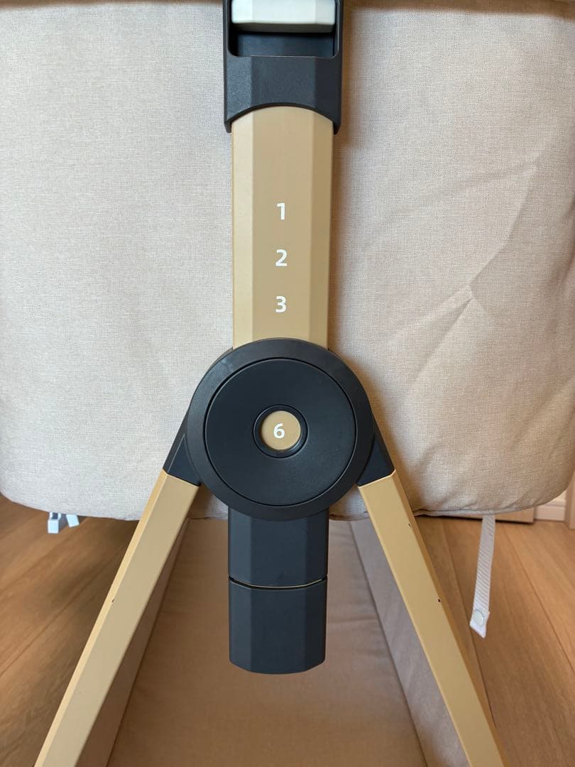 HZDMJベビーベッド(ベージュ)&IKEAのサイドポケット