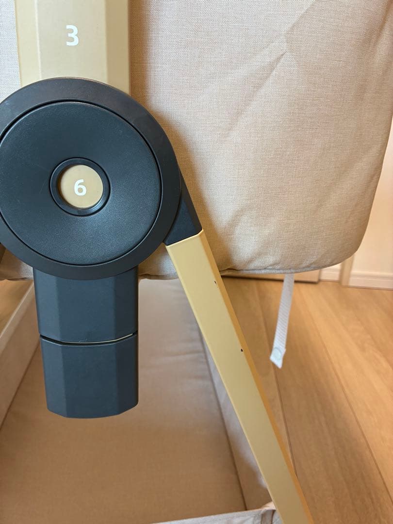 HZDMJベビーベッド(ベージュ)&IKEAのサイドポケット