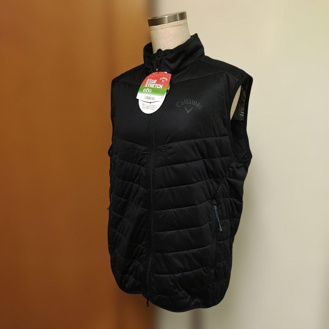 Callaway メンズ ベスト ブラック　黒　ヒートフェスタ　新品　М